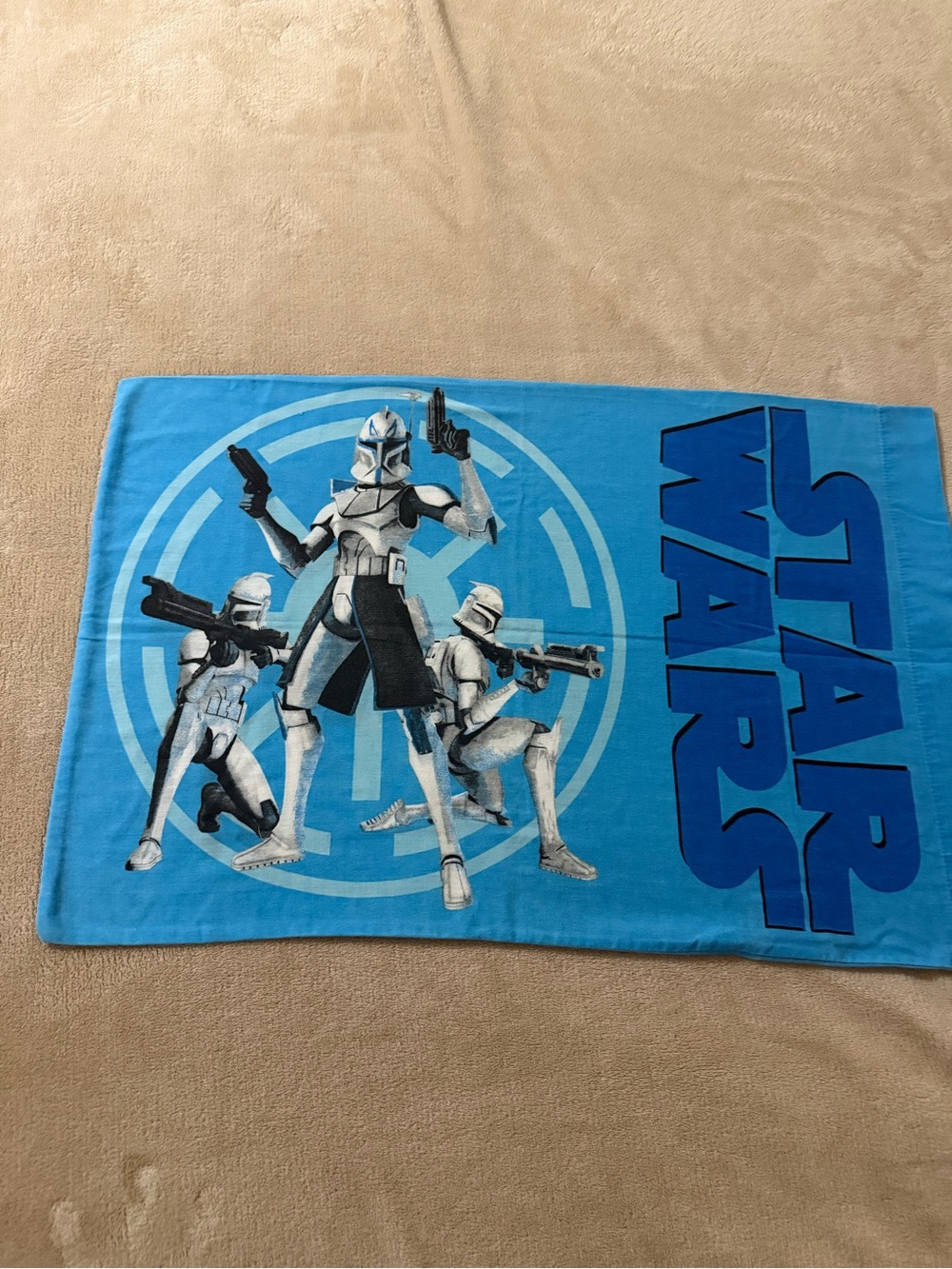 Source Unknown Star Wars & Batman Pillowcase